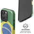 Brazil Flag Distressed iPhone 16 Pro Max Magsafe Impact Case